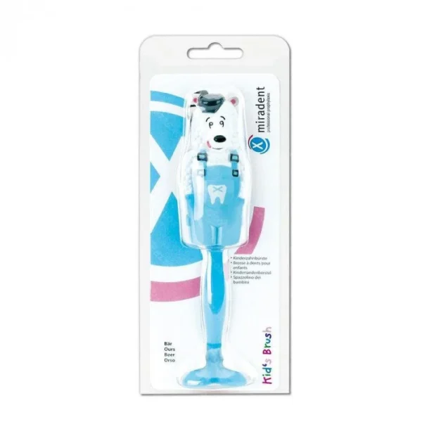 BAD MIRADENT ENF BLEU CIEL KID'S BRUSH