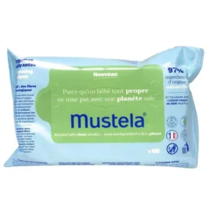 MUSTELA LINGETTES PN NETTOYANTES X 60 UNITES