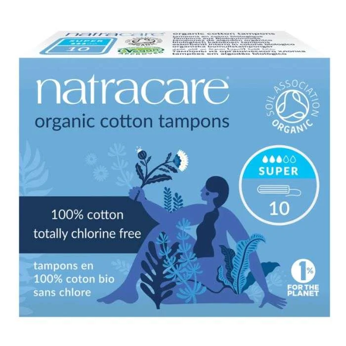 TAMPONS NATRACARE SANS APLLICATEUR REGULIER 10 - Image 1