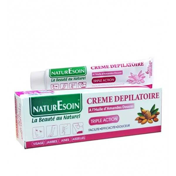 CREME DEPILATOIRE NATURESOIN GM A HUILE D AMANDES DOUCES 50 ML