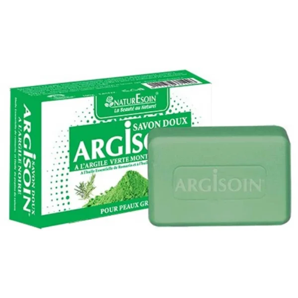 ARGISOIN SAVON DOUX A L'ARGILE VERTE 125G