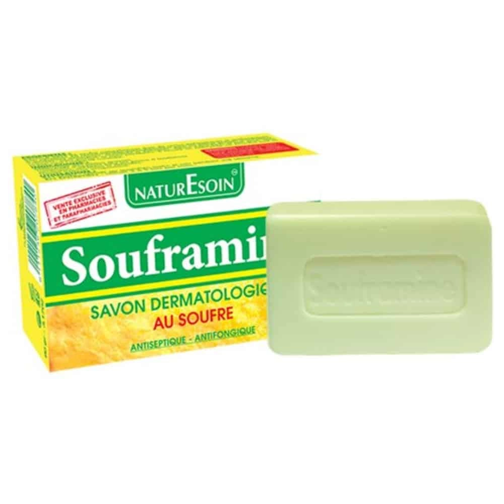 SAVON SOUFRAMINE AU SOUFRE 90 G - Image 1