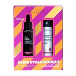 NOVEXPERT SERUM BOOSTER A L'ACIDE HYALURONIQUE  + EAU MICELLAIRE