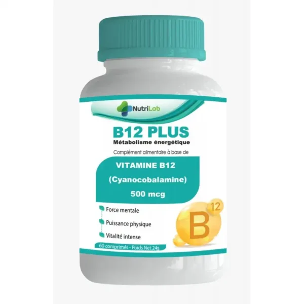 VITAMINE B12 X 60 GELULES NUTRILAB
