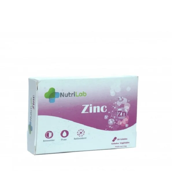 ZINC X 30 GELULES NUTRILAB