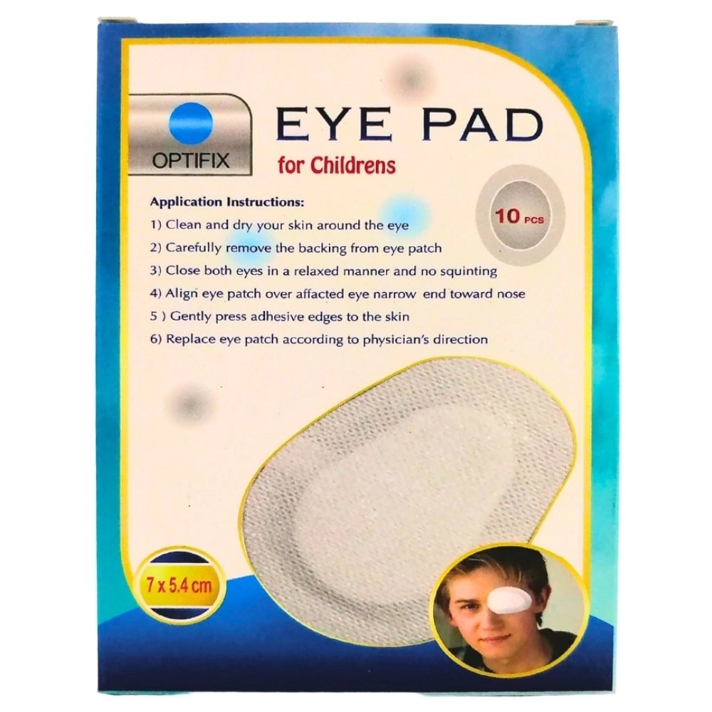 COMPRESSE OCCULAIRE MARON OPTIFIX FIX JUNIOR - Image 1