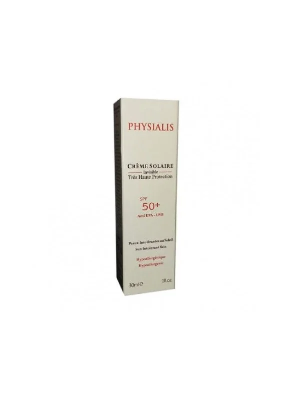PHYSIALIS ECRAN CREME SOLAIRE INVISIBLE