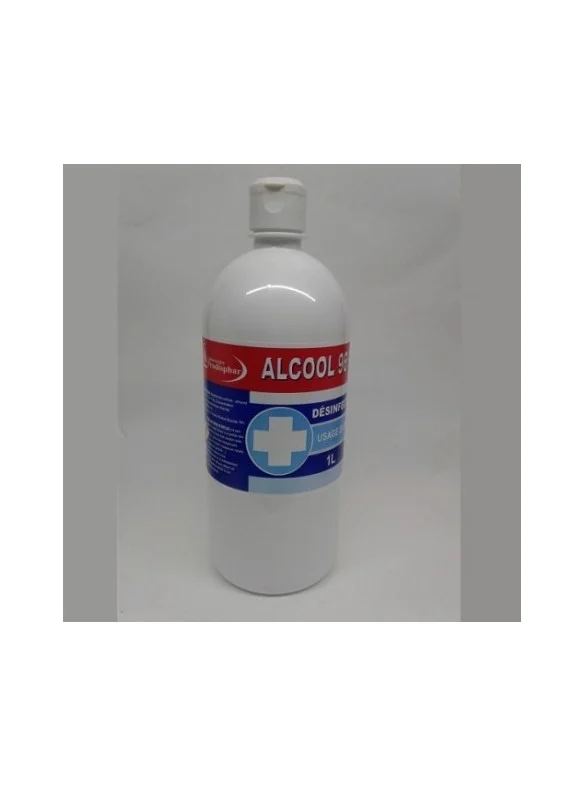 ALCOOL 1 LITRE 90° VOL DINFECT