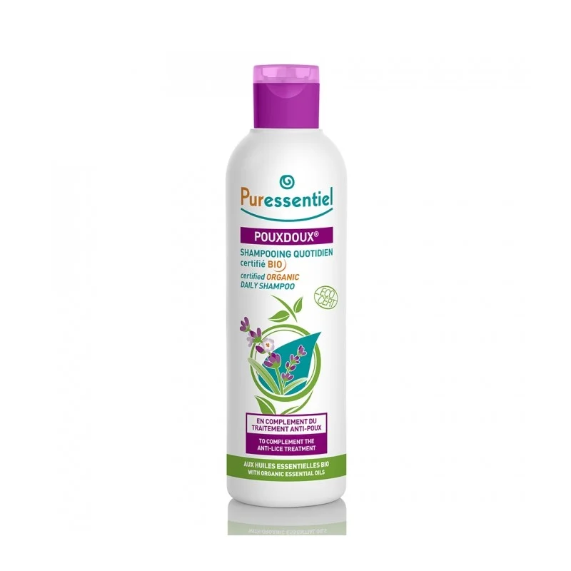 PURESSENTIEL ANTI POUX SHAMP QUOTIDIEN POUXDOUX 200 ML - Image 1