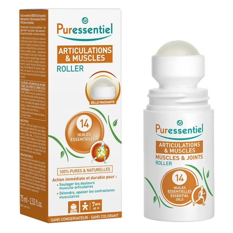 PURESSENTIEL ARTICUL & MUS ROLLER 14 HE 75 ML - Image 1