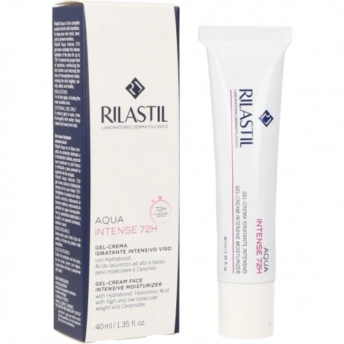 RILASTIL AQUA 72 H GEL CREME HYDRATANTE INTENSE 40 ML