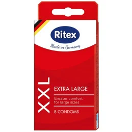PRESERVATIFS RITEX XXL EXTRA LARGE X 8