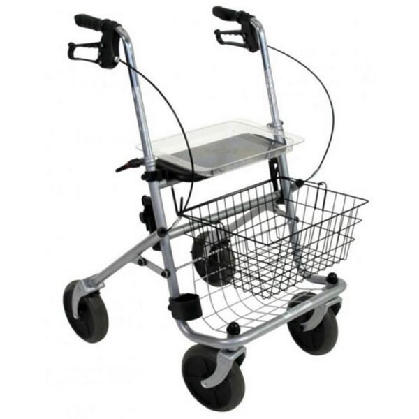 ROLATEUR 4 ROUES AVEC PANIER