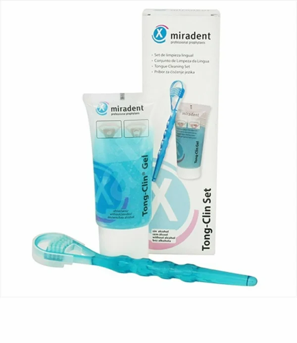 MIRADENT TONG CLIN SET (GEL +GRATTE-LANGUE)