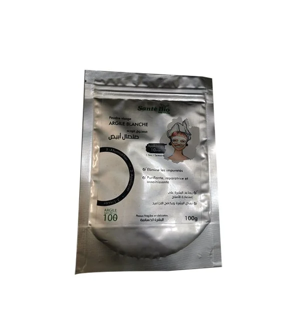 ARGILE BLANCHE 100 GR SANTE BIO