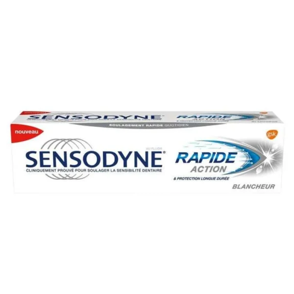 SENSODYNE RAPIDE ACTION BLANCHEUR 75 ML