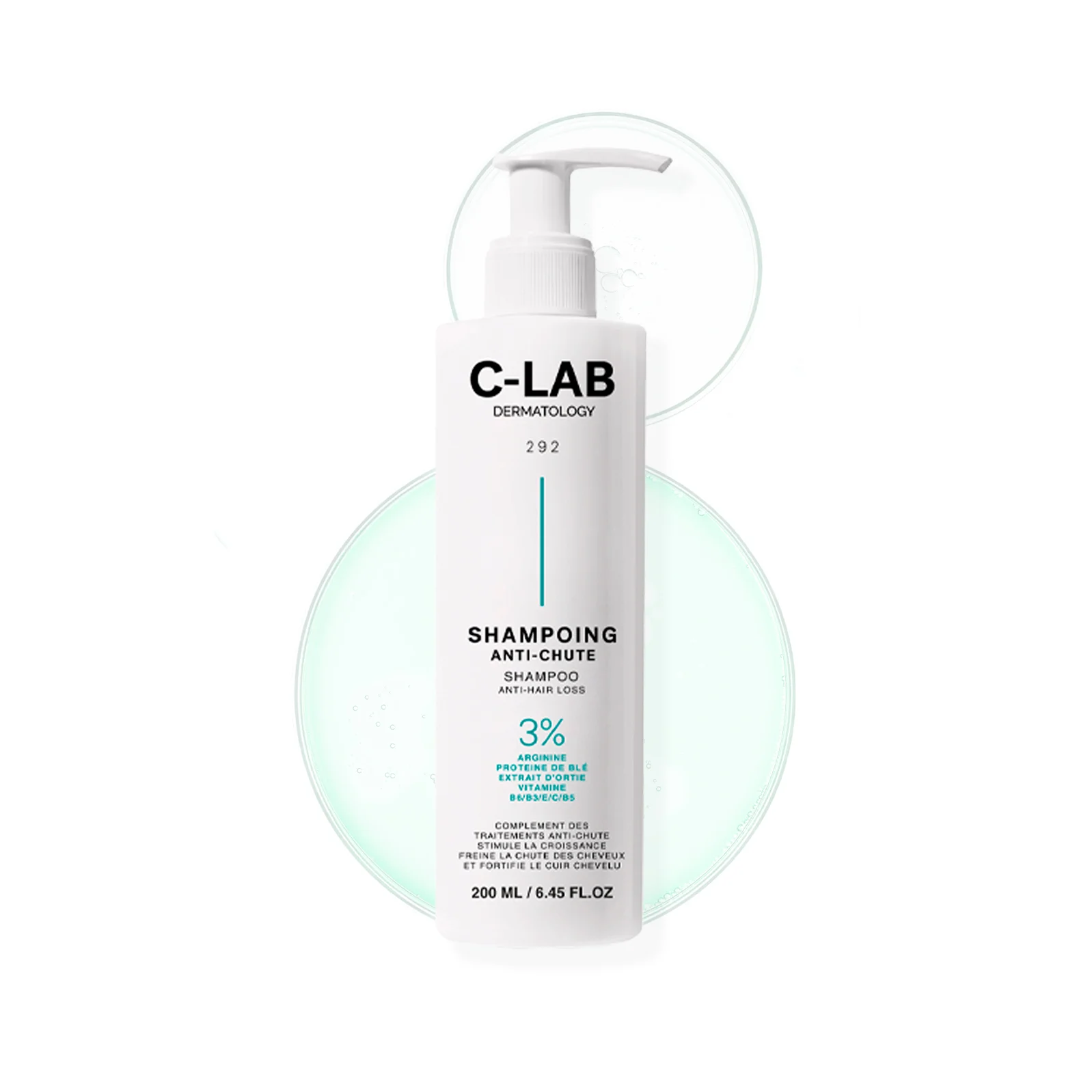 CLAB SHAMPOING ANTI CHUTE FORTIFIANT 200 ML - Image 1
