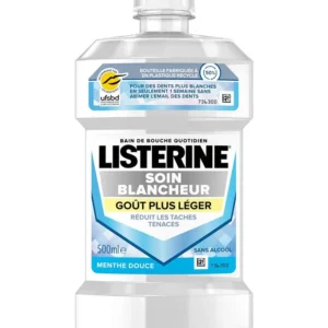 LISTERINE BAIN DE BOUCHE BLANCHEUR 500 ML