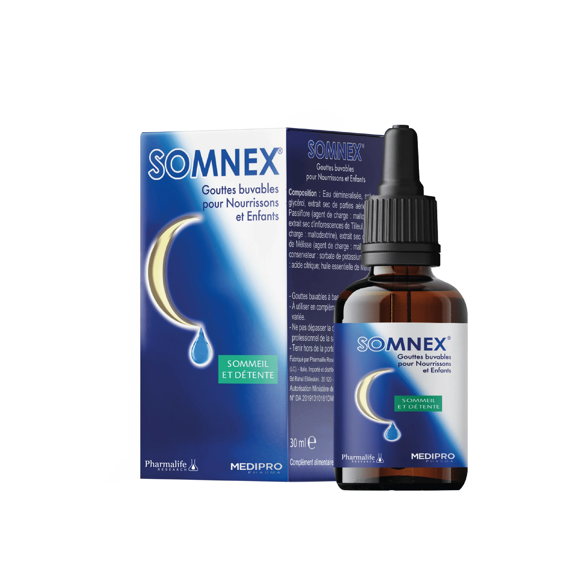 SOMNEX  GTTES BUVABLES 30 ML - Image 1