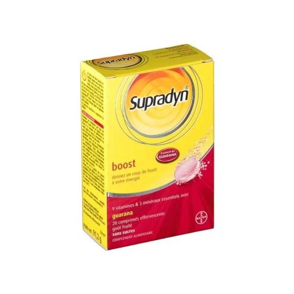 SUPRADYN SANS SUCRE BOOST  20 COMPRIMES