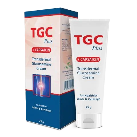 TGC PLUS CREME 75 GR DOUBLE MECANISME SOULAGE LA DOULEUR ET NOURI LE CARTILLAGE