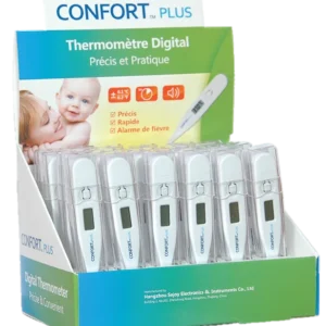 THERMOMETRE DIGITAL REGIDE CONFORT TRANSPARENT COULEURS