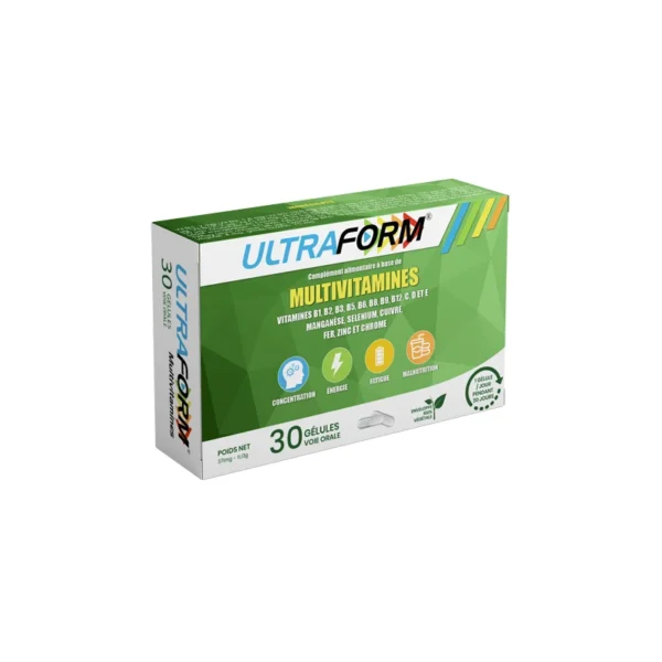 ULTRA FORM MULTIVITAMINES X 30 GELULES