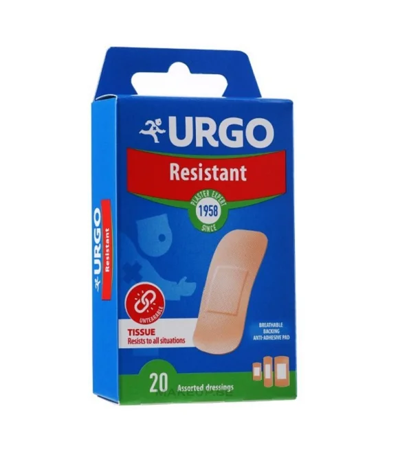 URGO RESISTANT X 20 PANSEMENTS