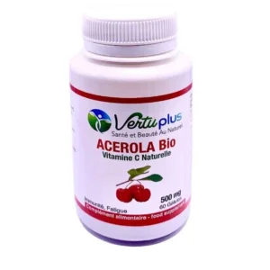 ACEROLA BIO 500 MG X 60 GELULES VERTUPLUS