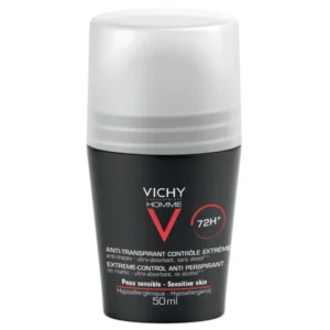 VICHY HOMME DEO BILLE ANTI TRANS 72 H  NOIR EXTREME