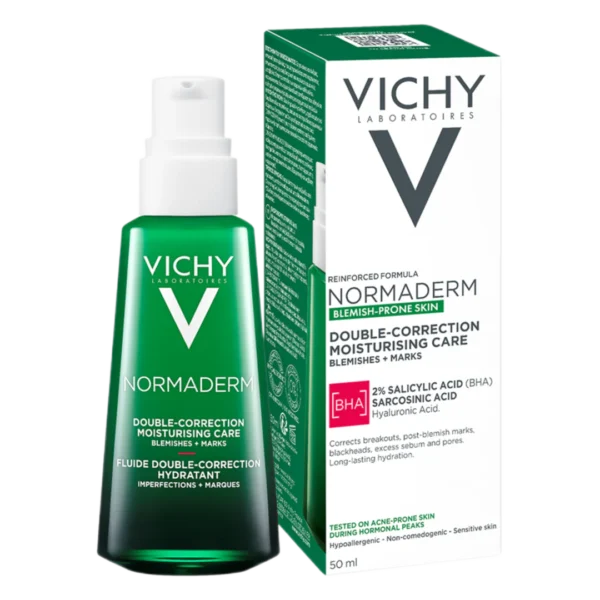 NORMADERM BHA FLUIDE DOUBLE CORRECTION HYDRATANT 50 ML GM