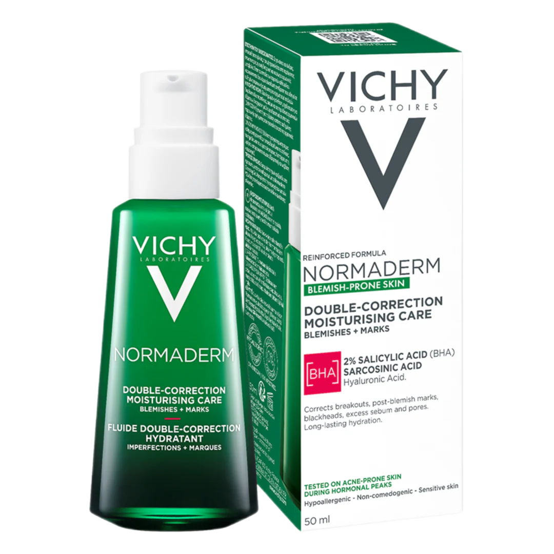 NORMADERM BHA FLUIDE DOUBLE CORRECTION HYDRATANT 50 ML GM - Image 1