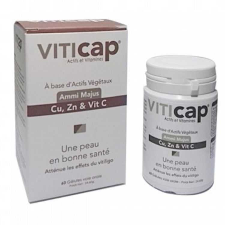 VITICAP ACTIFS ET VITAMINE 60 GELULES - Image 1
