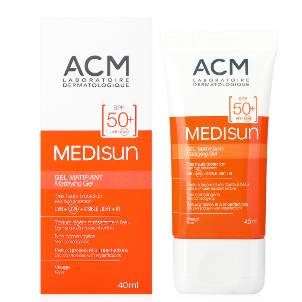 MEDISUN GEL MATIFIANT SPF 50+ 40 ML - Image 1