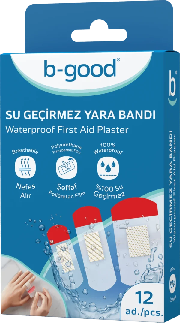 B GOOD PANSEMENT IMPERIABLE LAVABLE X 12 UNITES B841