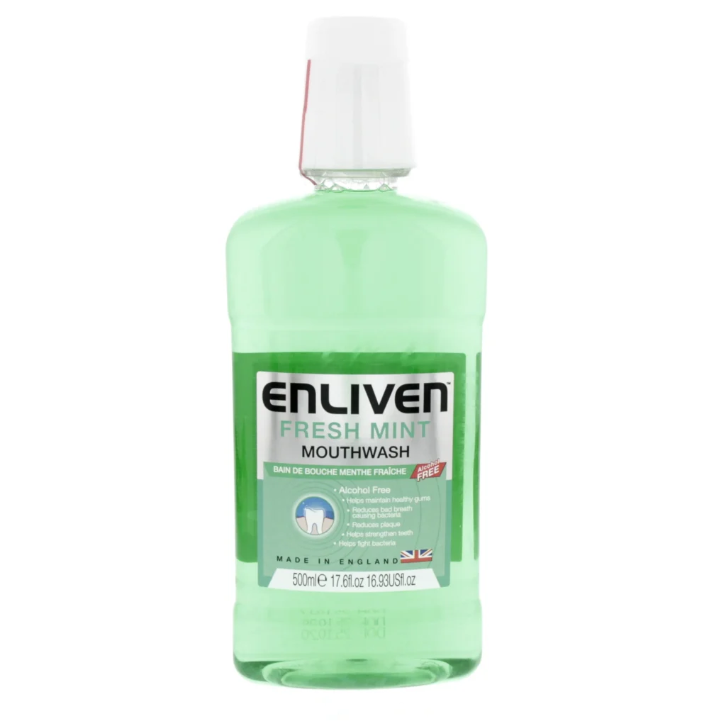BAIN DE BOUCHE ENLIVEN MENTHOLEE 500 ML