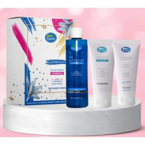 PHYTAMINE HYDRA CLINE PEAUX GRASSES + GEL NETTOYANT