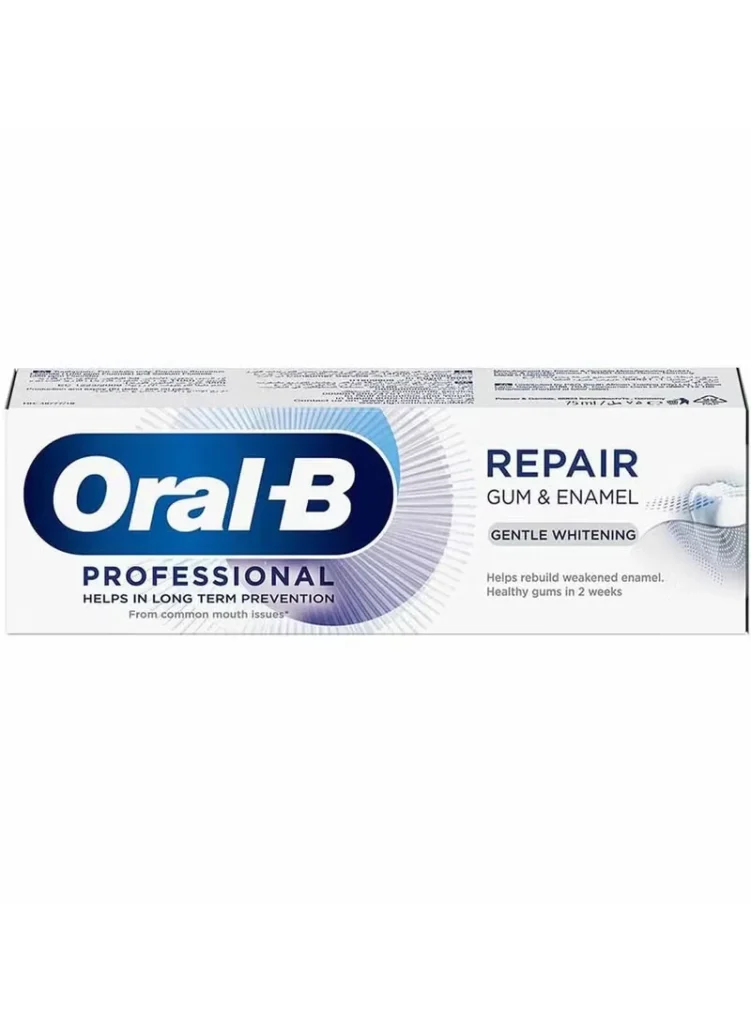 DENTIFRICE ORAL B ADULTE A REPAIRE GUM & ENAMEL SENSITIVE