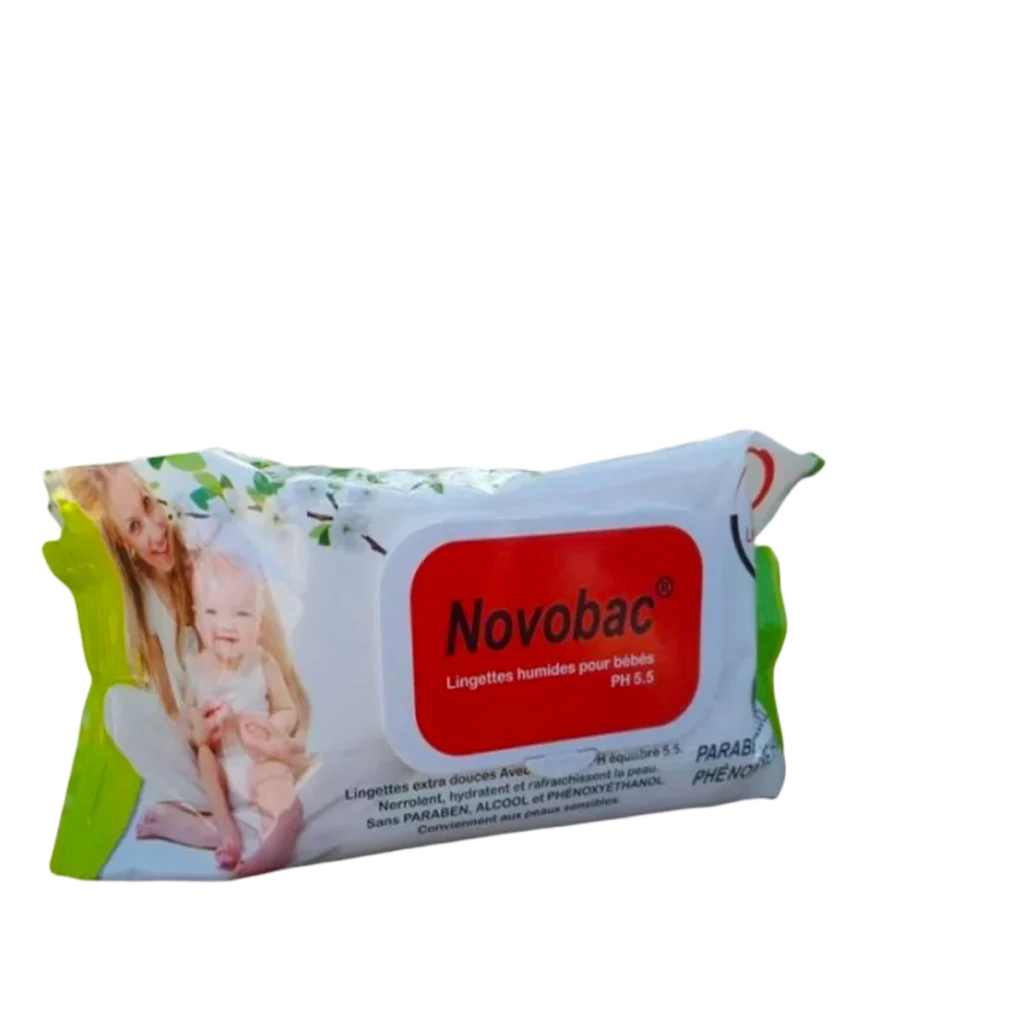 LINGETTES NOVOBAC X 56 UNITES