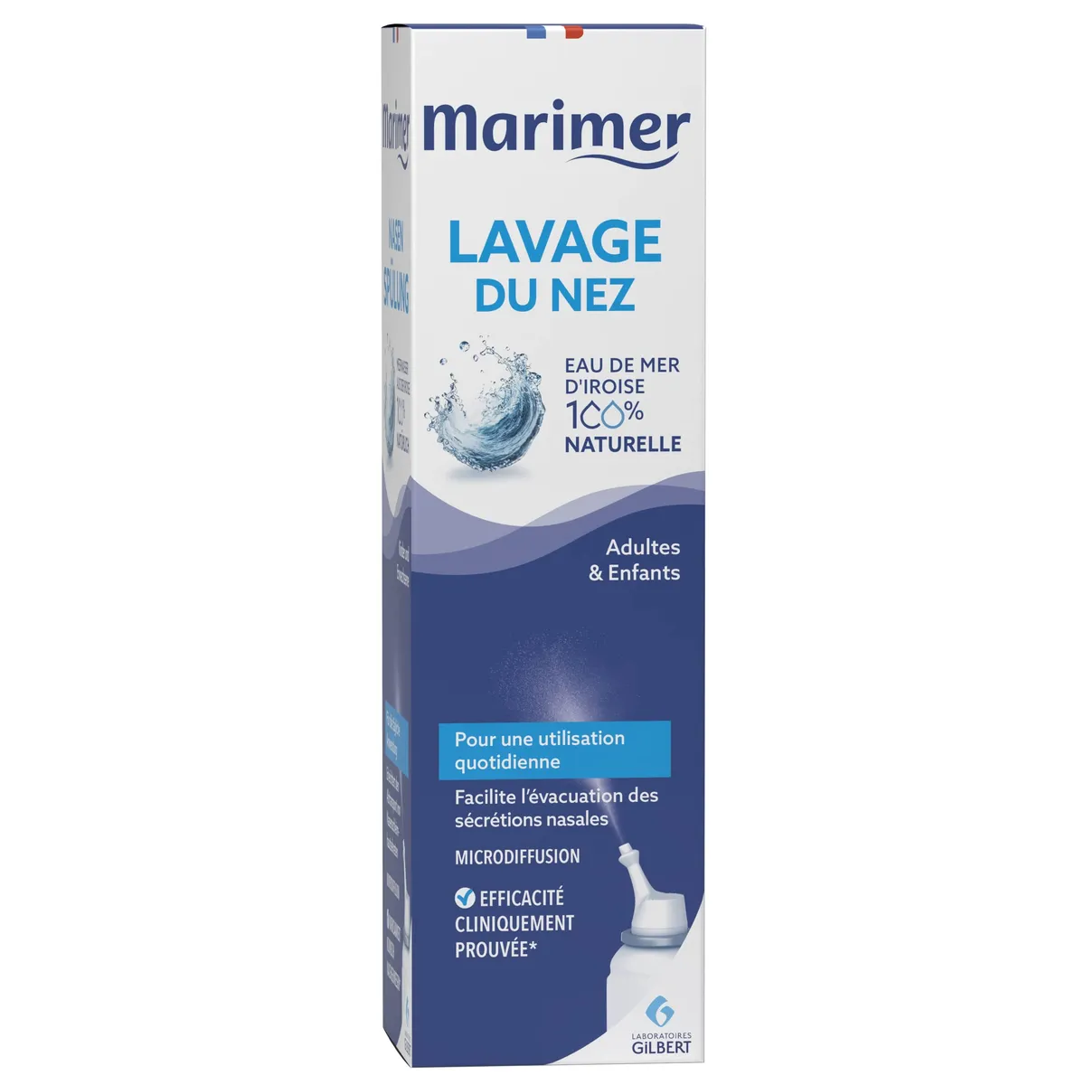MARIMER ISOTONIQUE ENFANT ET ADULTE SPRAY NASAL QUOTIDIENNE 100 ML - Image 1
