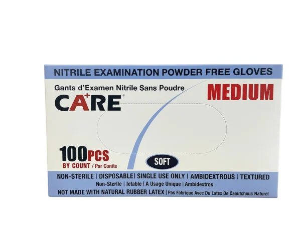 GANTS D'EXAMEN NON POUDRE MEDIUM