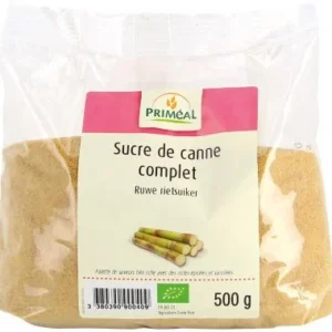 PRIMEAL SUCRE DE CANNE COMPLET 500 G (2145)