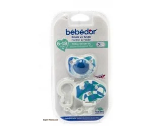 BEBEDOR SUCETTE ET CHAINETTE 6-18 MOIS 8162