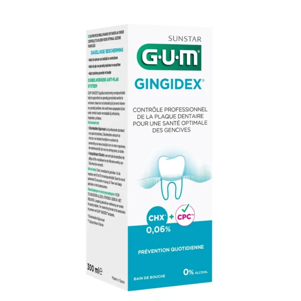 GINGIDENT BAIN DE BOUCHE SOIN DENTRETIEN VERT