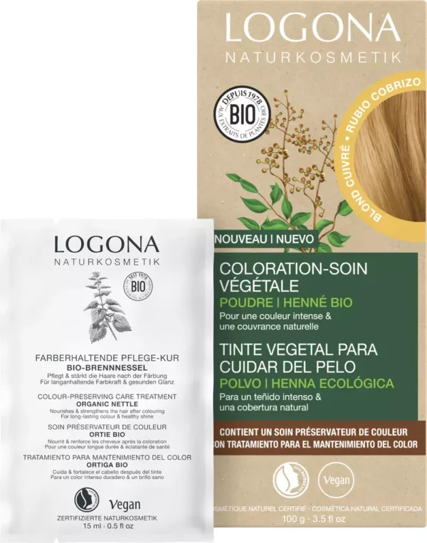 LOGONA SOINS COLORANTS BLE DORE 100 GR