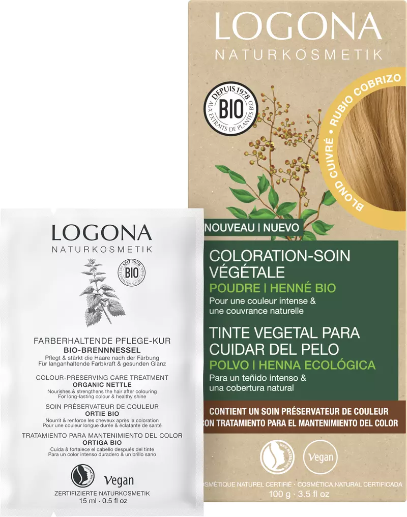 LOGONA SOINS COLORANTS BLE DORE 100 GR - Image 1