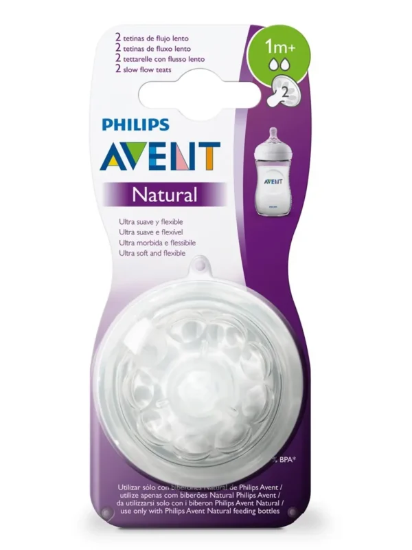 AVENT TETINES NATURAL 1M+ 042/27