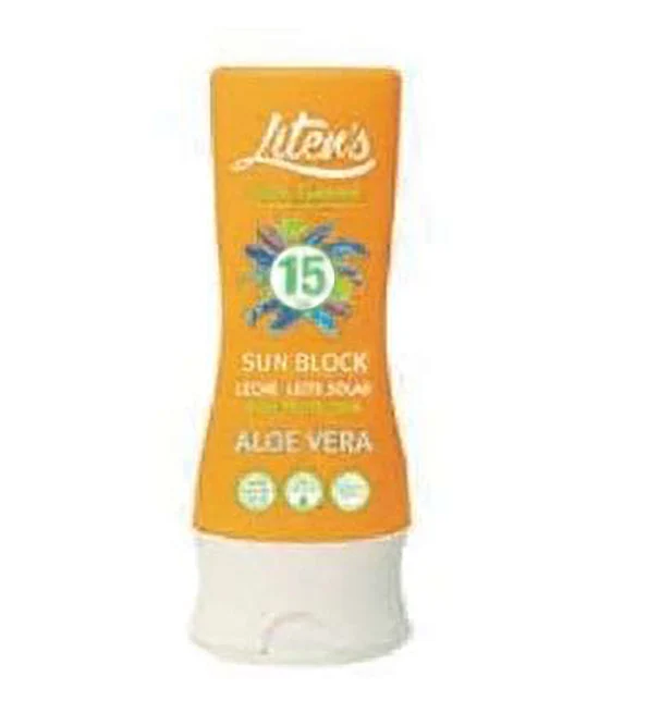 LITEN'S LAIT SOLAIRE ALOE VERA SPF 15 100 ML
