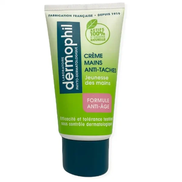 DERMOPHIL CREME MAINS PHYTO ANTI AGE ANTI TACHE DOUCEUR HYDRAT