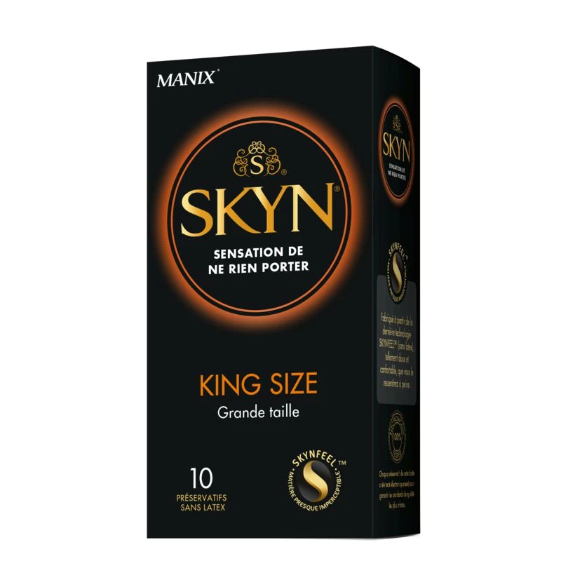 MANIX SKYN KING SIZE GRANDE TAILLE /10 - Image 1